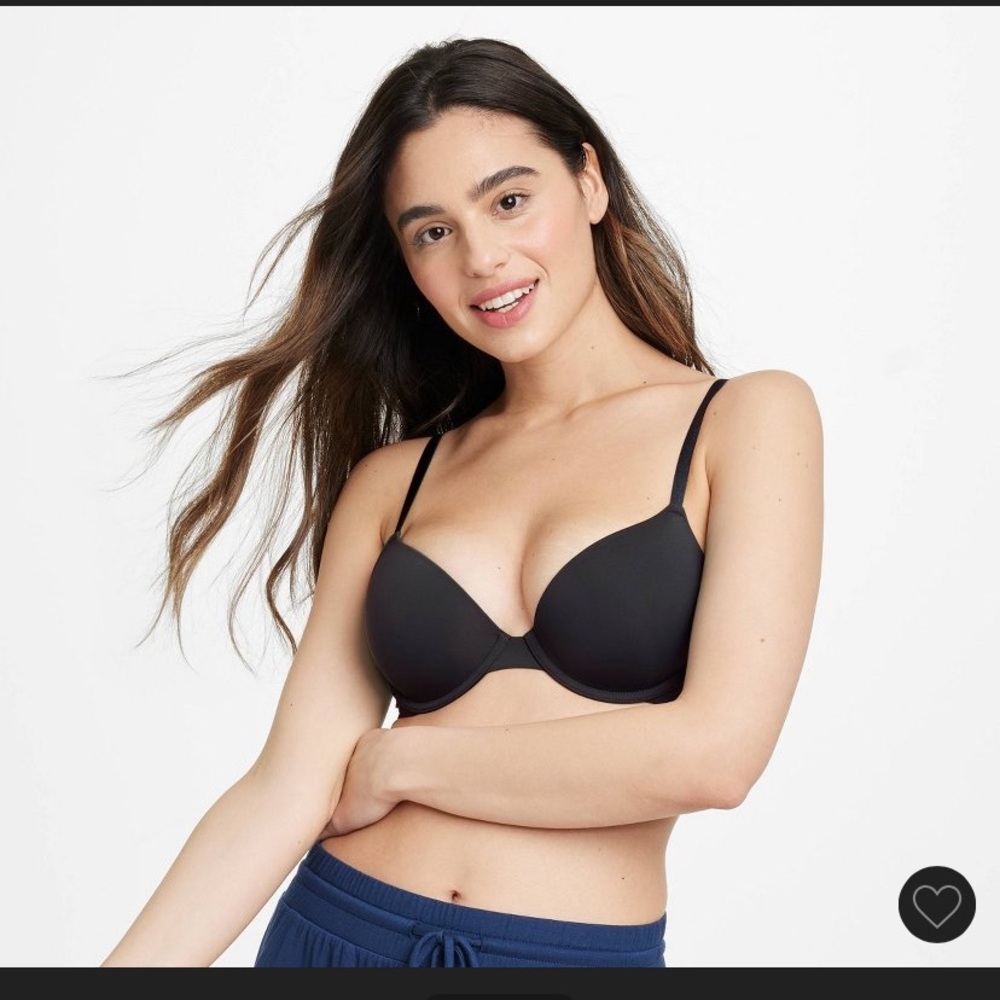 Auden Black Everyday Bra 34D